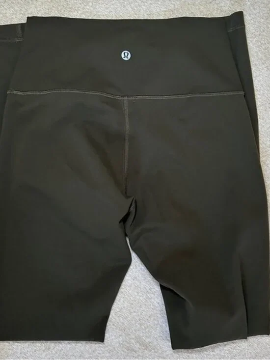 lululemon athletica Dark Green High-Waisted Leggings - Picture 2 of 3